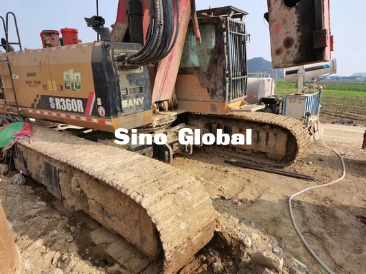 300KW 새니는 수력 회전 시추 굴착 장치 엔진 전력 SR360E 2019를 사용했습니다