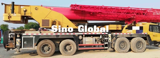 새니 STC1000 사용된 트럭 크레인 100 톤 350 kw / 1800 Rpm 정격 전력