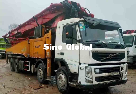 볼보 샤시와 디젤 연료 사용 콘크리트 펌프 트럭 56M 294kW
