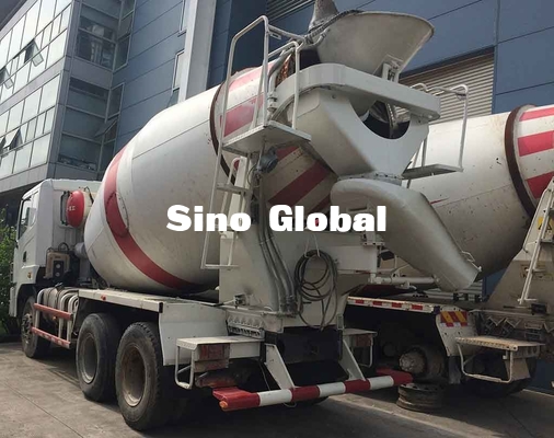 새니는 시멘트 믹서 트럭 10M3 250KW 정격 전력 SY310C-8W를 사용했습니다