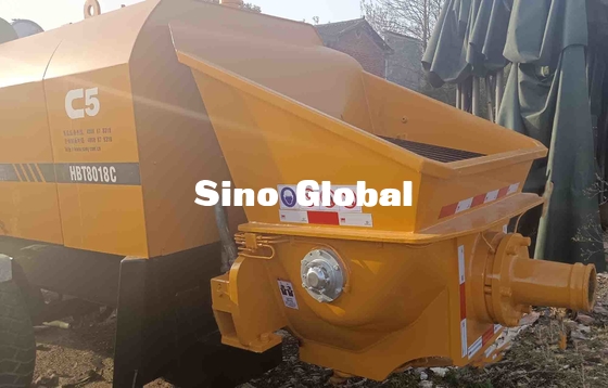 노랑색 사용된 새니 트레일러는 분명한 펌프 180KW HBT8018C를 탑재했습니다
