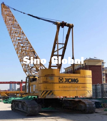 사용된 100 톤 크롤러 크레인 XCMG QUY100 모델 200KW 엔진 전력