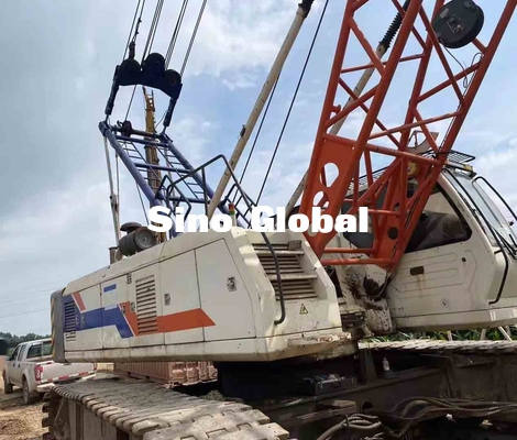 줌리언 75 ZCC750H는 크롤러 크레인 18m 고정식크레인 길이를 사용했습니다